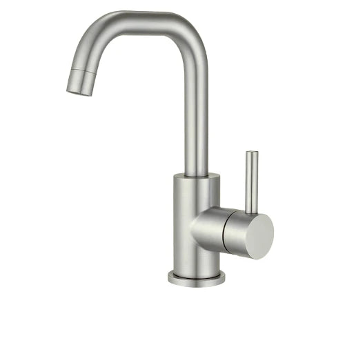 ברז פרח קצר ניקל מוברש מסדרת Toma מבית Waterfall