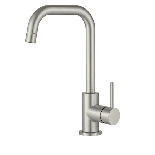 ברז פרח ארוך ניקל מוברש מסדרת Toma מבית Waterfall